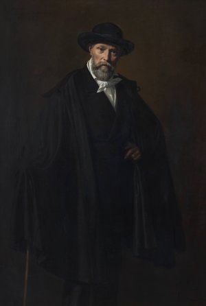 Maleren Constantin Hansen by Wilhelm Marstrand Oil Painting