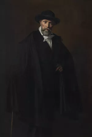 Maleren Constantin Hansen by Wilhelm Marstrand Oil Painting