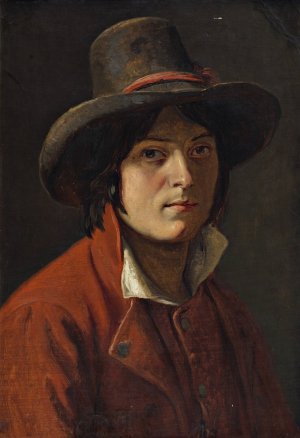 Young campagnol by Wilhelm Marstrand Oil Painting