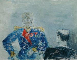 General und Diplomat by Wilhelm Thony Oil Painting