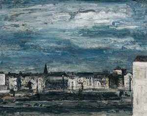 Mondnacht am Murufer in Graz by Wilhelm Thony Oil Painting