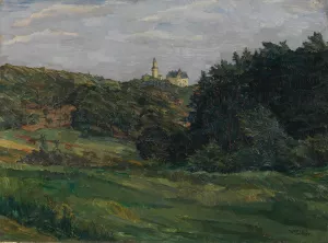 Burg Kronberg im Taunus by Wilhelm Trubner Oil Painting