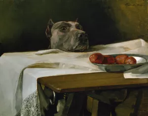 Caesar am Rubicon by Wilhelm Trubner Oil Painting