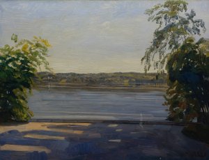 Starnberger See by Wilhelm Trubner Oil Painting