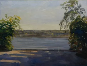 Starnberger See by Wilhelm Trubner Oil Painting