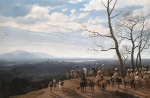 The Siege of Cosel painting by Wilhelm Von Kobell
