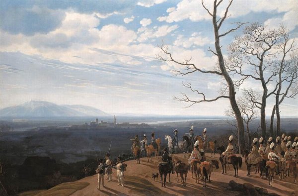 The Siege of Cosel by Wilhelm Von Kobell - Hand-Painted Oil Painting Reproduction