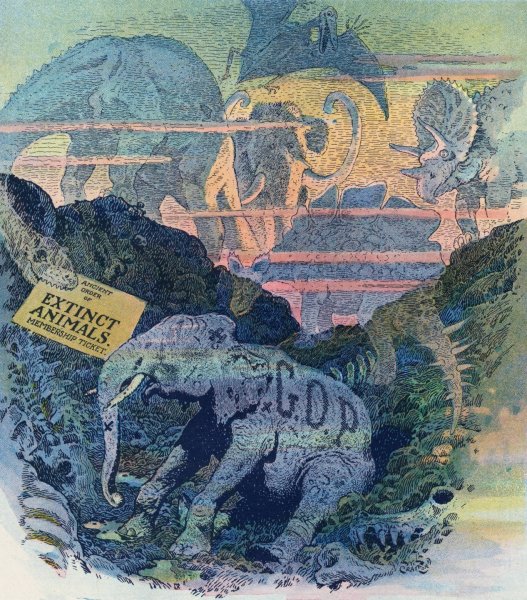 Main Product Photo of Extinct  Painting by Will Crawford