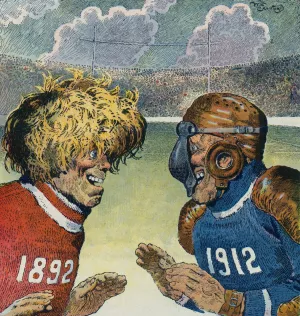 Gee, but you look funny! by Will Crawford Oil Painting