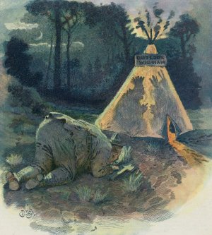 The boy scout by Will Crawford Oil Painting