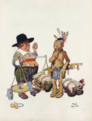 The great white weigh by Will Crawford Oil Painting