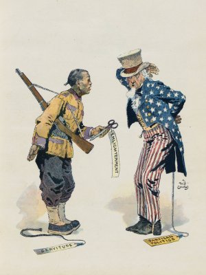 Why you no cuttee off your queue by Will Crawford Oil Painting