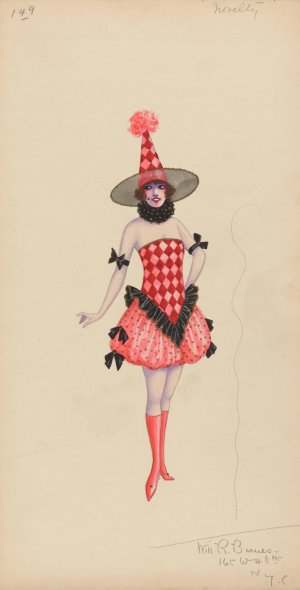 149-Novelty by Will R. Barnes Oil Painting