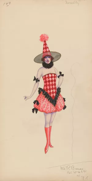 149-Novelty by Will R. Barnes Oil Painting