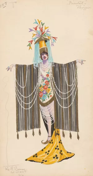 157-Oriental Review by Will R. Barnes 157-Oriental Review by Will R. Barnes Oil Painting