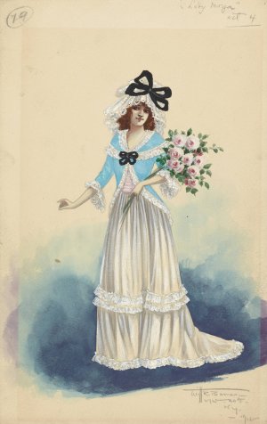 19-Lady Moya-Act 4 by Will R. Barnes Oil Painting
