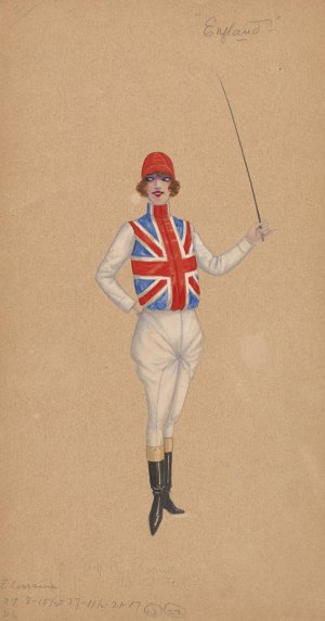 2-England by Will R. Barnes Oil Painting