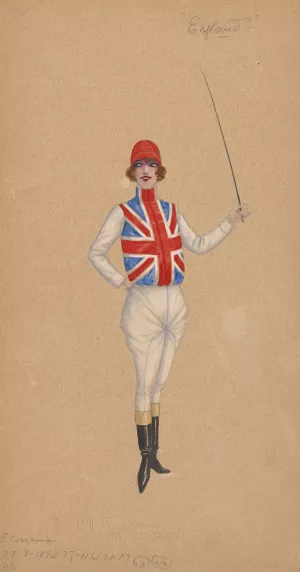 2-England by Will R. Barnes Oil Painting