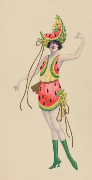 29-Watermelon-Boys by Will R. Barnes Oil Painting
