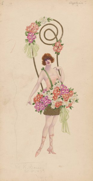 5-Azelias (sic)  by Will R. Barnes - Hand-Painted Oil Painting Reproduction