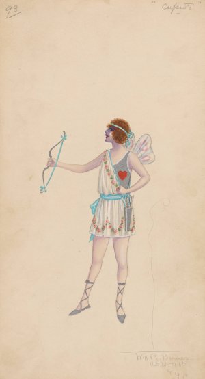 93-Cupids by Will R. Barnes Oil Painting