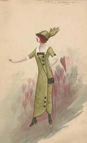 Act I-Adelaide by Will R. Barnes Oil Painting