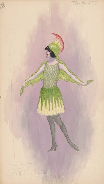 Birdland  by Will R. Barnes - Hand-Painted Oil Painting Reproduction