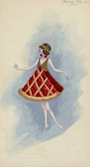 Cherry Pie by Will R. Barnes Oil Painting