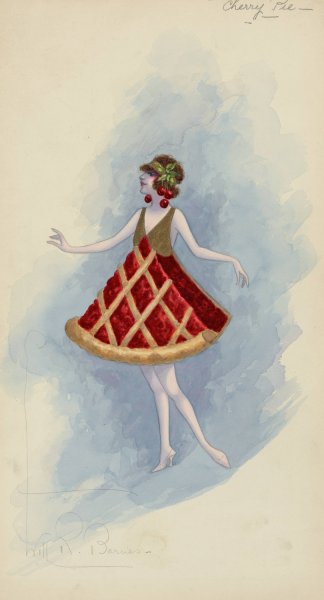 Cherry Pie  by Will R. Barnes - Hand-Painted Oil Painting Reproduction