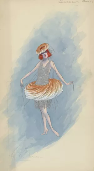 Cinnamon Kisses by Will R. Barnes Oil Painting