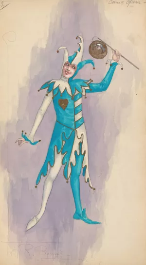 Comic Opera, 2 by Will R. Barnes Oil Painting
