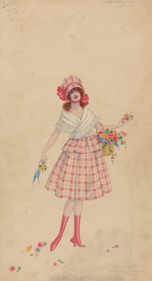 Country Kid by Will R. Barnes Oil Painting