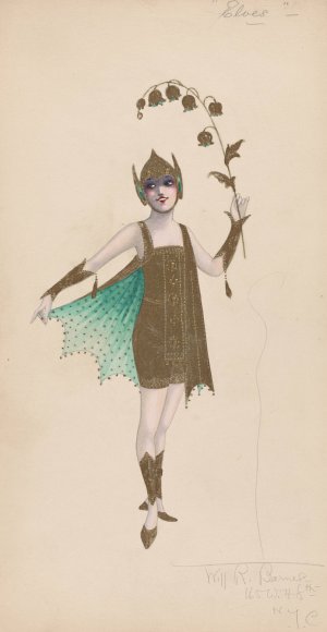 Elves Oil painting by Will R. Barnes