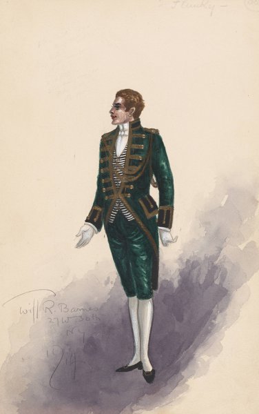 Flunky  by Will R. Barnes - Hand-Painted Oil Painting Reproduction