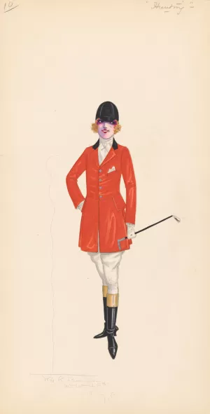 Hunting, 10 by Will R. Barnes Oil Painting
