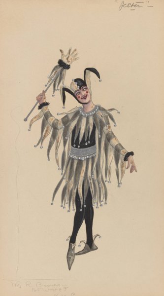 Jester  by Will R. Barnes - Hand-Painted Oil Painting Reproduction