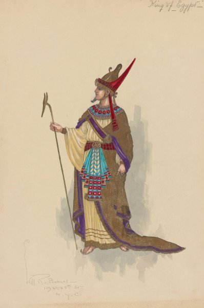 King of Egypt  by Will R. Barnes - Hand-Painted Oil Painting Reproduction