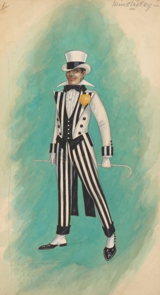 Minstrelsy, 1  by Will R. Barnes - Hand-Painted Oil Painting Reproduction