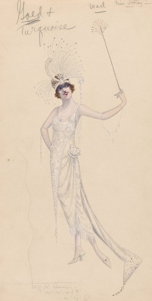 Miss Storey by Will R. Barnes Oil Painting