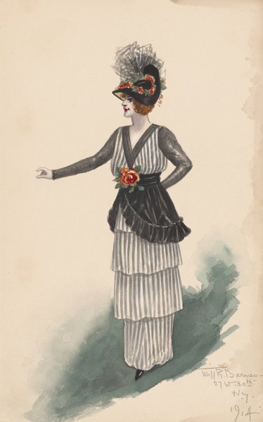 Pauline ; Act II  by Will R. Barnes - Hand-Painted Oil Painting Reproduction