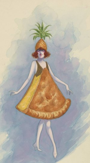 Pineapple Pie by Will R. Barnes Oil Painting