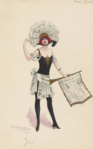 Press Ballet by Will R. Barnes Oil Painting