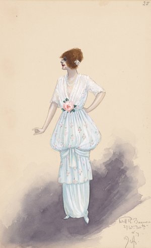 Rosalie; Act II, 25 by Will R. Barnes Oil Painting