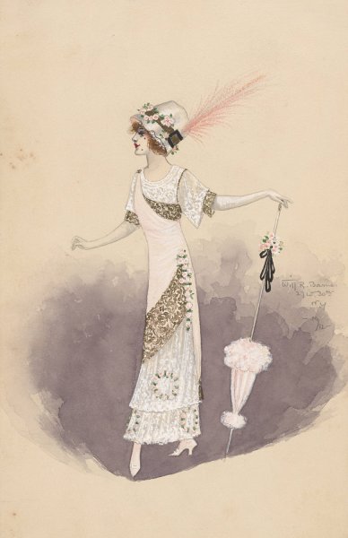 untitled  by Will R. Barnes - Hand-Painted Oil Painting Reproduction