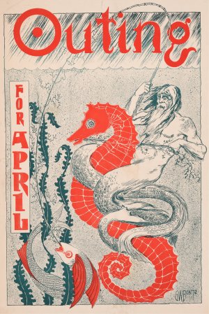 Outing for April, 1896 by Willard Bonte Oil Painting
