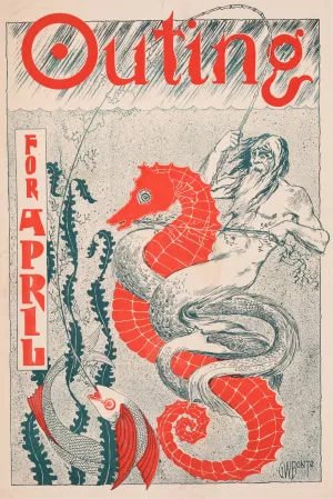 Outing for April, 1896 by Willard Bonte Oil Painting