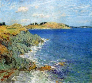 Ebbing Tide, Version Two painting by Willard Leroy Metcalf