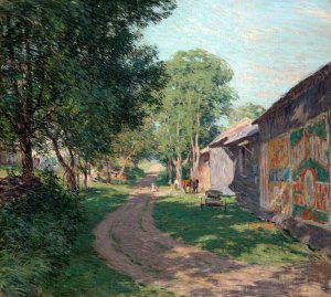Midsummer Shadows by Willard Leroy Metcalf Oil Painting