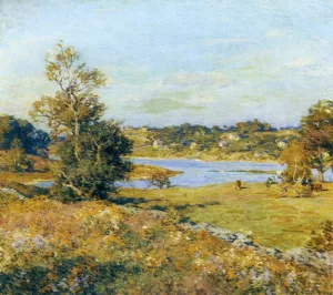 The Breath of Autumn Waterford, Connecticut painting by Willard Leroy Metcalf