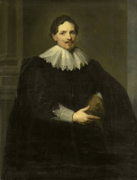Main Product Photo of Sebastiaan Leerse, Merchant of Antwerp  Painting by Willem Bartel Van Der Kooi